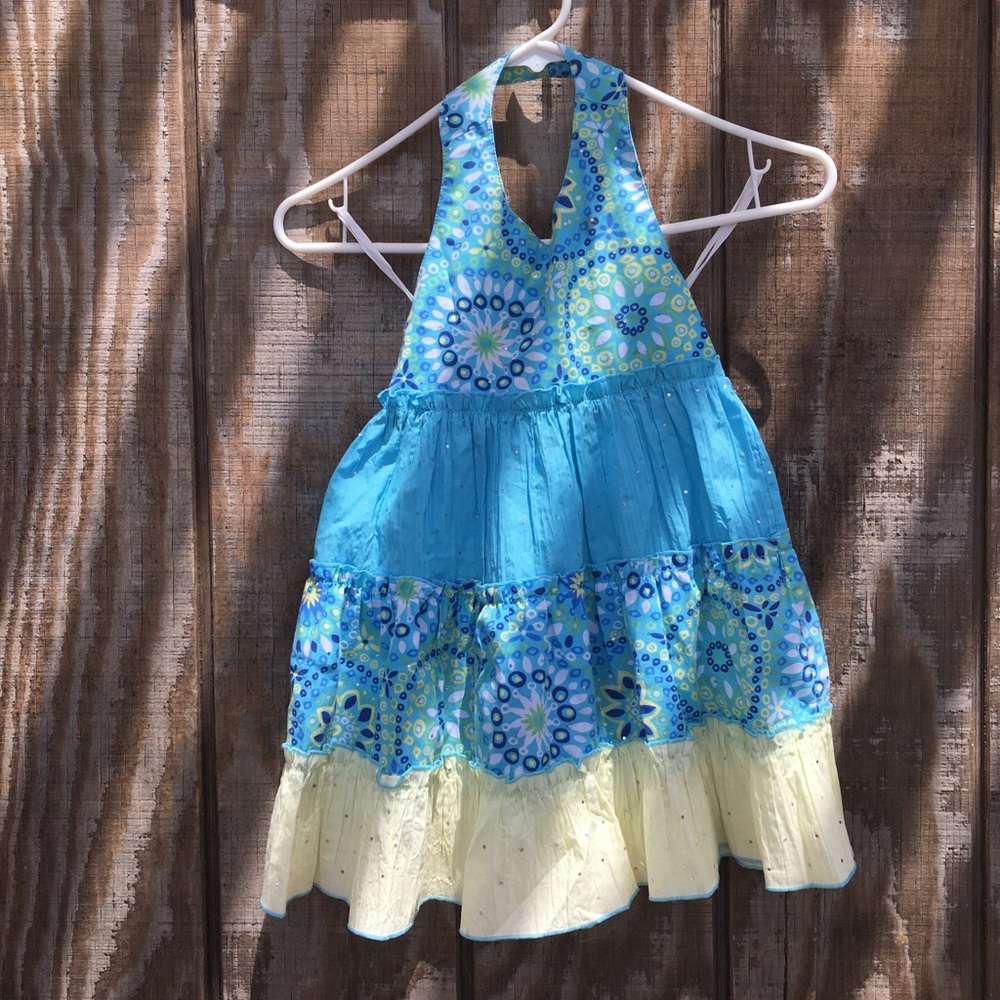 Blueberri Boulevard Halter dress